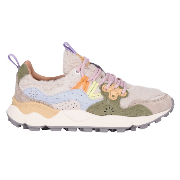Flower Mountain Womens Beige Yamano 3 Suede/Teddy  #1