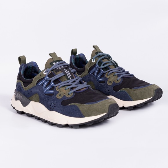 Barbour x Flower Mountain Mens Blue Yamano 3 Trainer #2