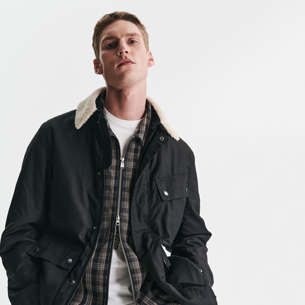 Barbour International Coppice Wax Jacket | Oxygen Clothing