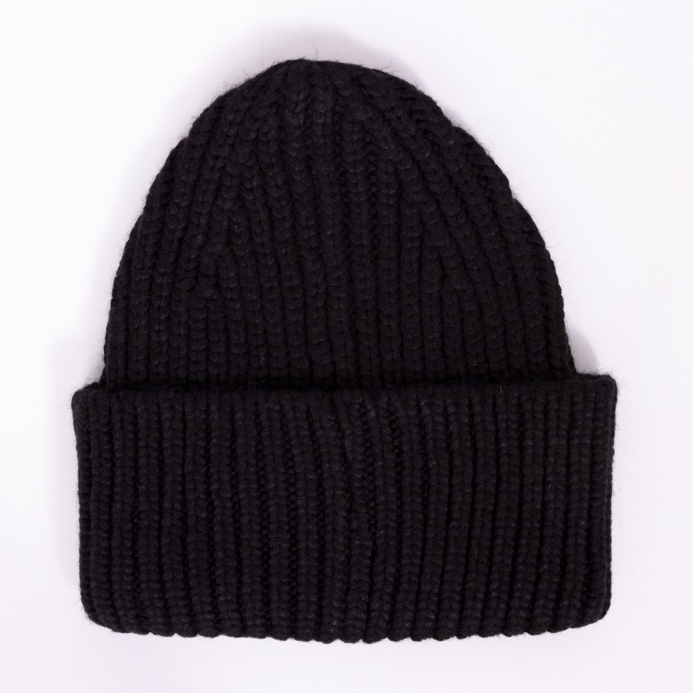Ugg Chunky Rib Beanie With Logo | Oxygen Clothing