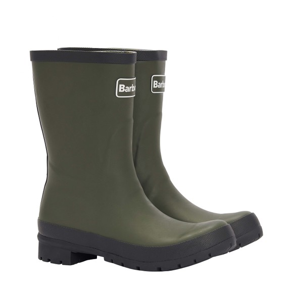 Barbour Lifestyle Womens Green Banbury Wellington Boot main image