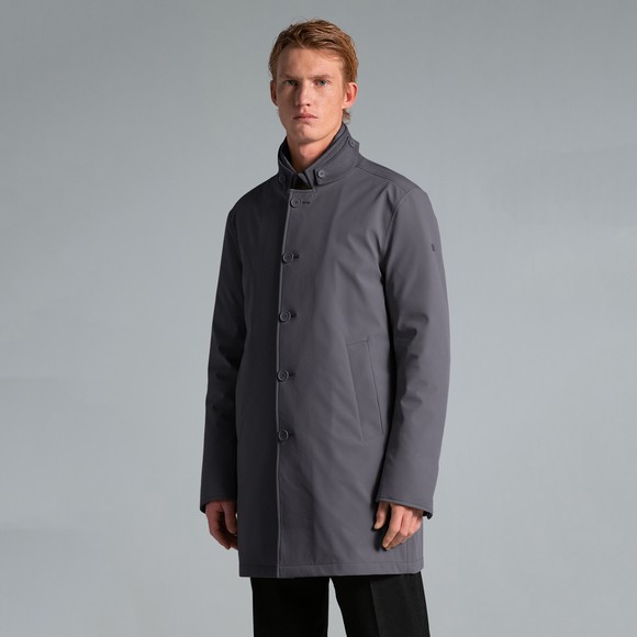 Duno Mens Grey Palladium Coat main image