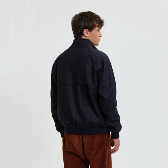 Baracuta Mens Blue Melton G9 Harrington main image