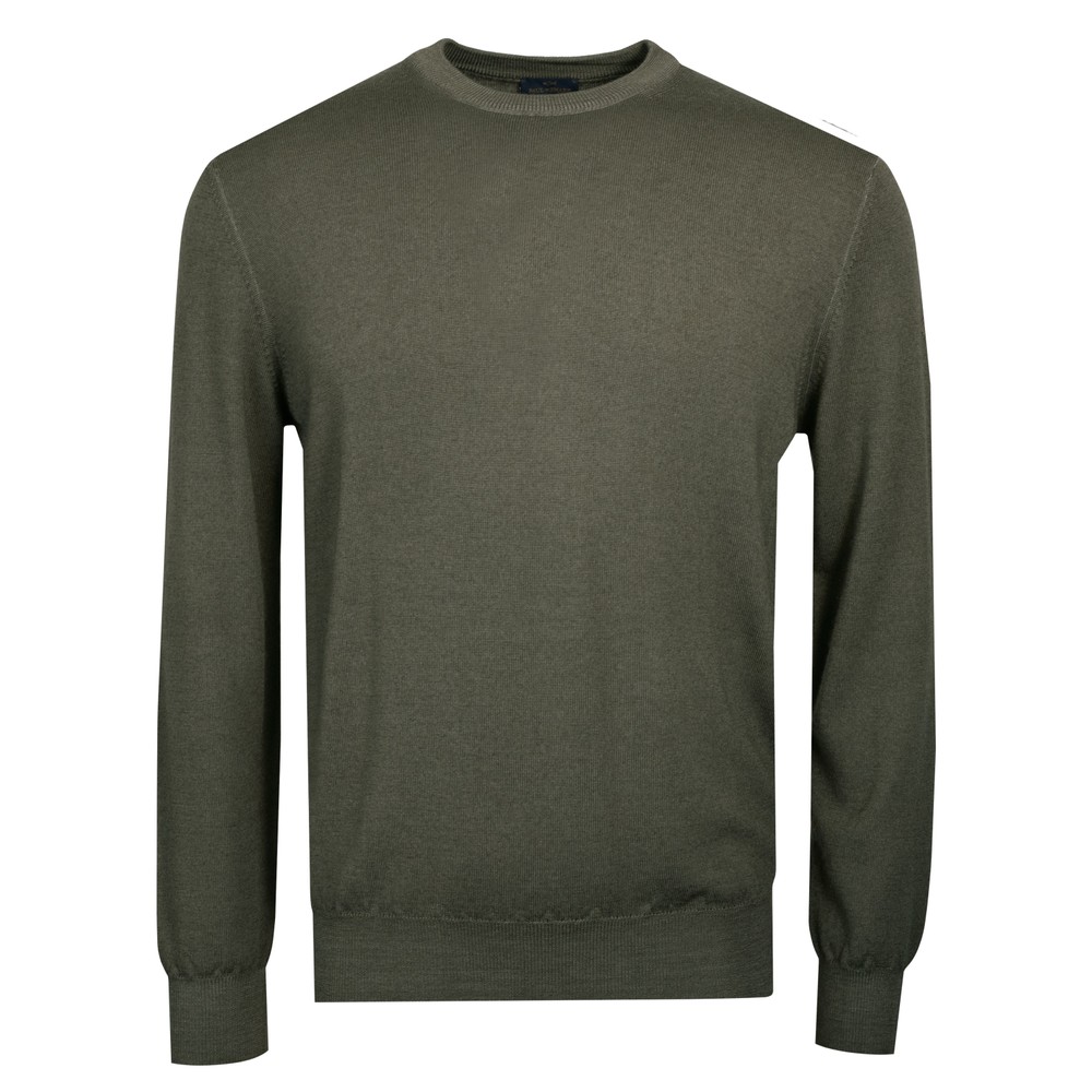 Garment Dyed Extrafine Merino Crew neck Jumper