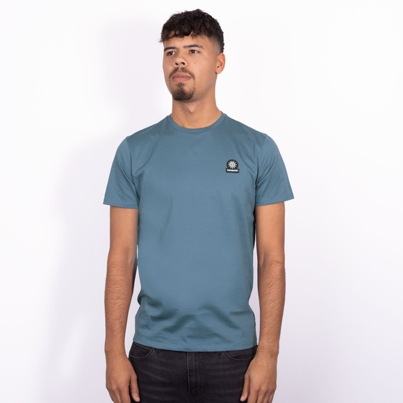 Sandbanks Mens Green Badge Logo T Shirt main image