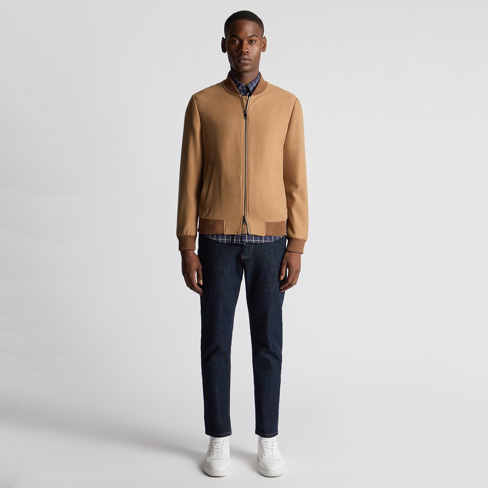 Remus Flannel Bomber Jacket Masdings