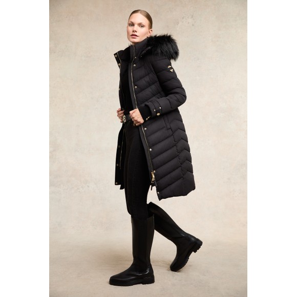 Holland Cooper Womens Black Chamonix Coat #4