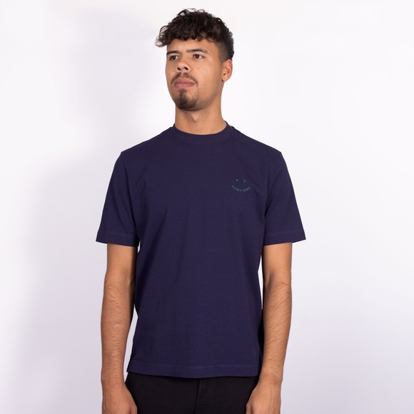 PS Paul Smith Mens Blue Happy T-Shirt main image