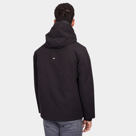 Aquascutum Mens Black Active Shell Mid Parka main image