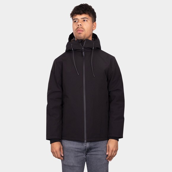 Aquascutum Mens Black Active Shell Mid Parka main image