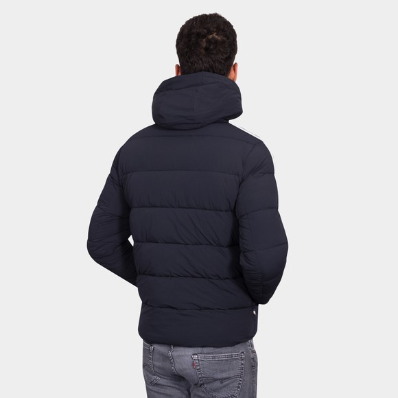 Aquascutum Mens Blue SP Hooded Puffer Jacket main image