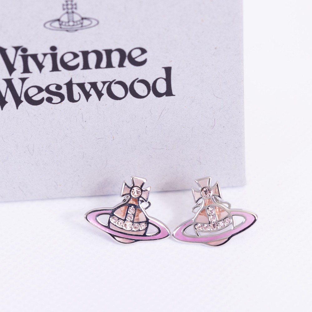 Vivienne Westwood Concetta Bas Relief Earrings | Oxygen Clothing