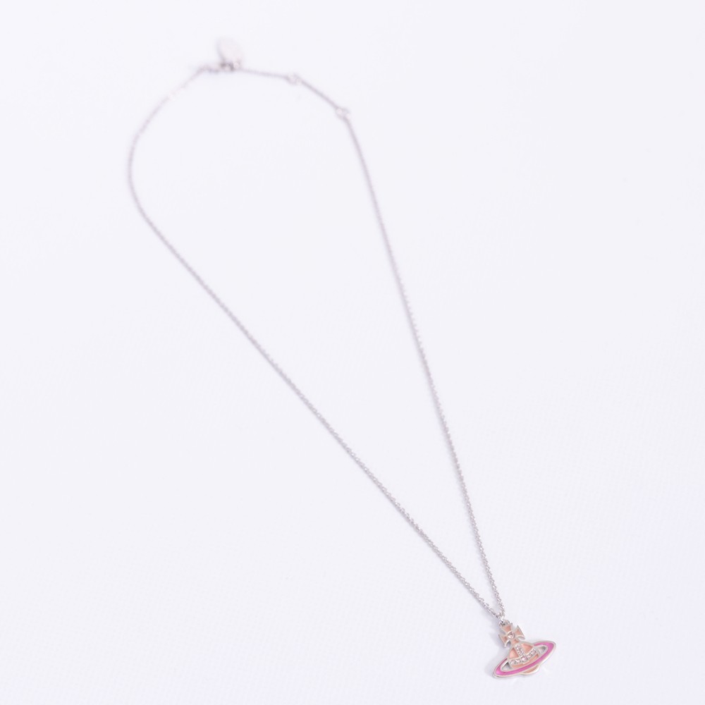 Vivienne WestwoodシルバーピンクConcetta Bas Reliefペンダント CONCETTA BAS RELIEF ネックレス(ピンク系)（レディース