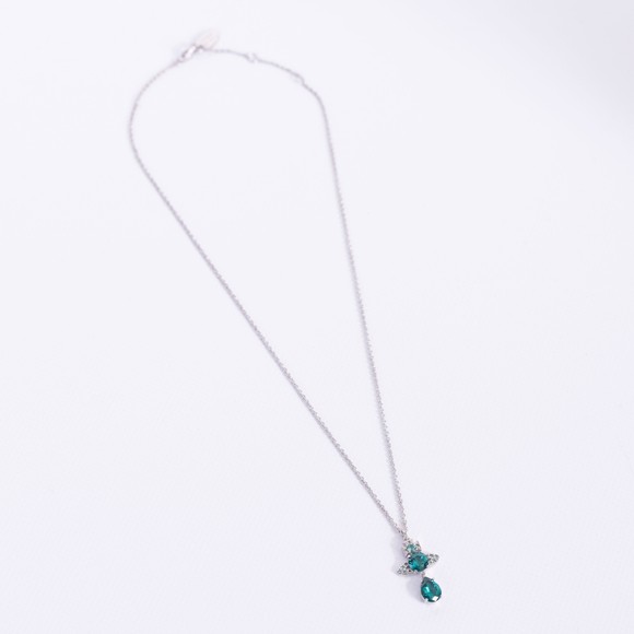 Vivienne Westwood Womens Silver Ismene Drop Pendant  #3