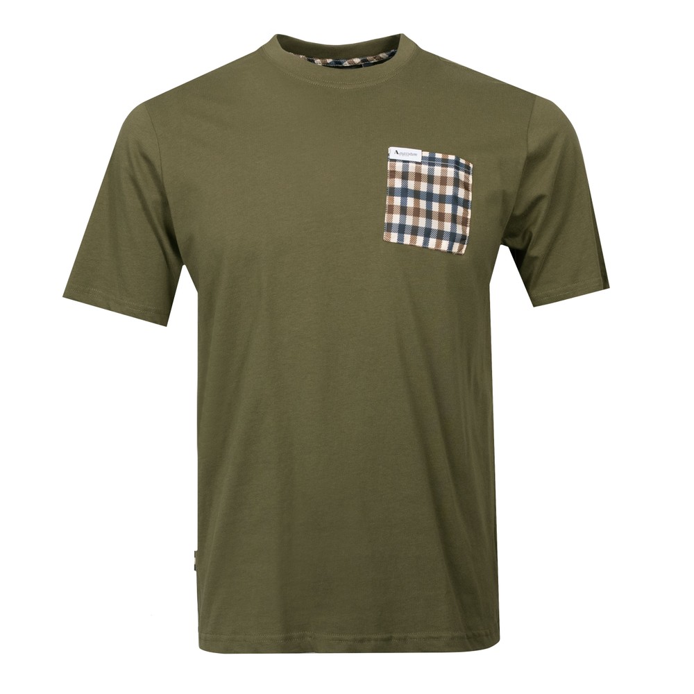 Active Club Check Pocket T Shirt