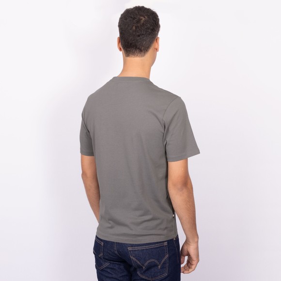 Aquascutum Mens Grey Active Club Check Pocket T Shirt main image