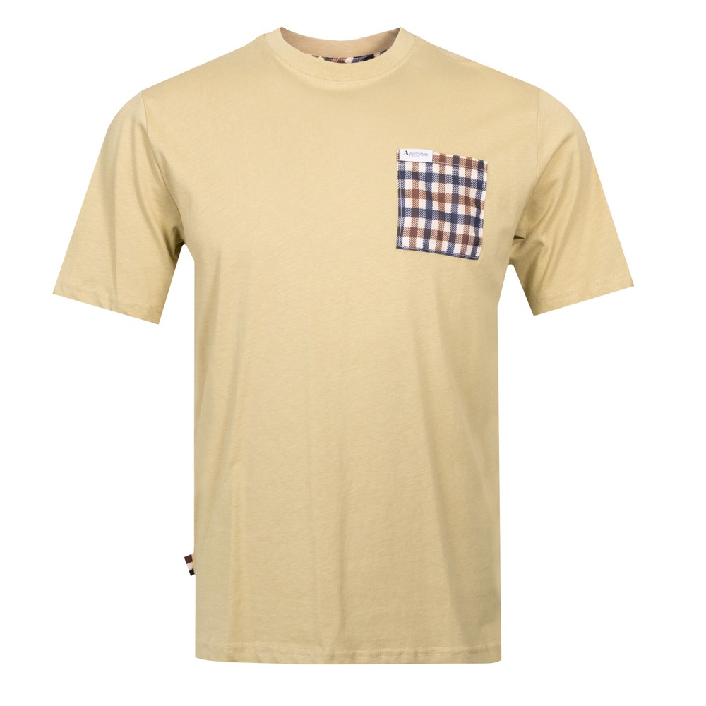Active Club Check Pocket T Shirt