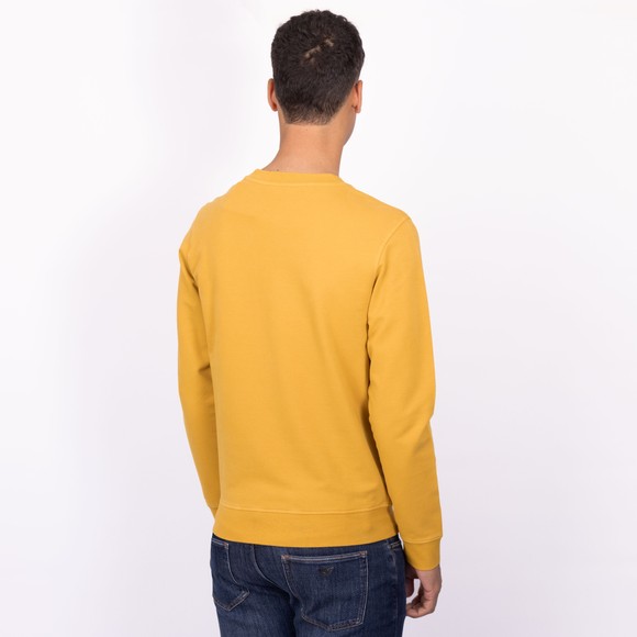Paul & Shark Mens Yellow Large Embroidered Shark Sweatshirt main image