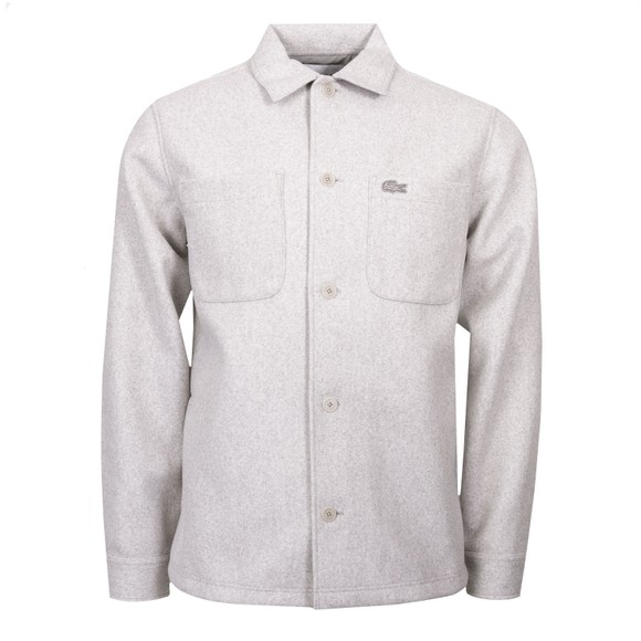 Lacoste Mens Grey CH3466 Overshirt #1