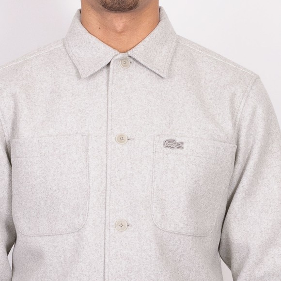 Lacoste Mens Grey CH3466 Overshirt #4