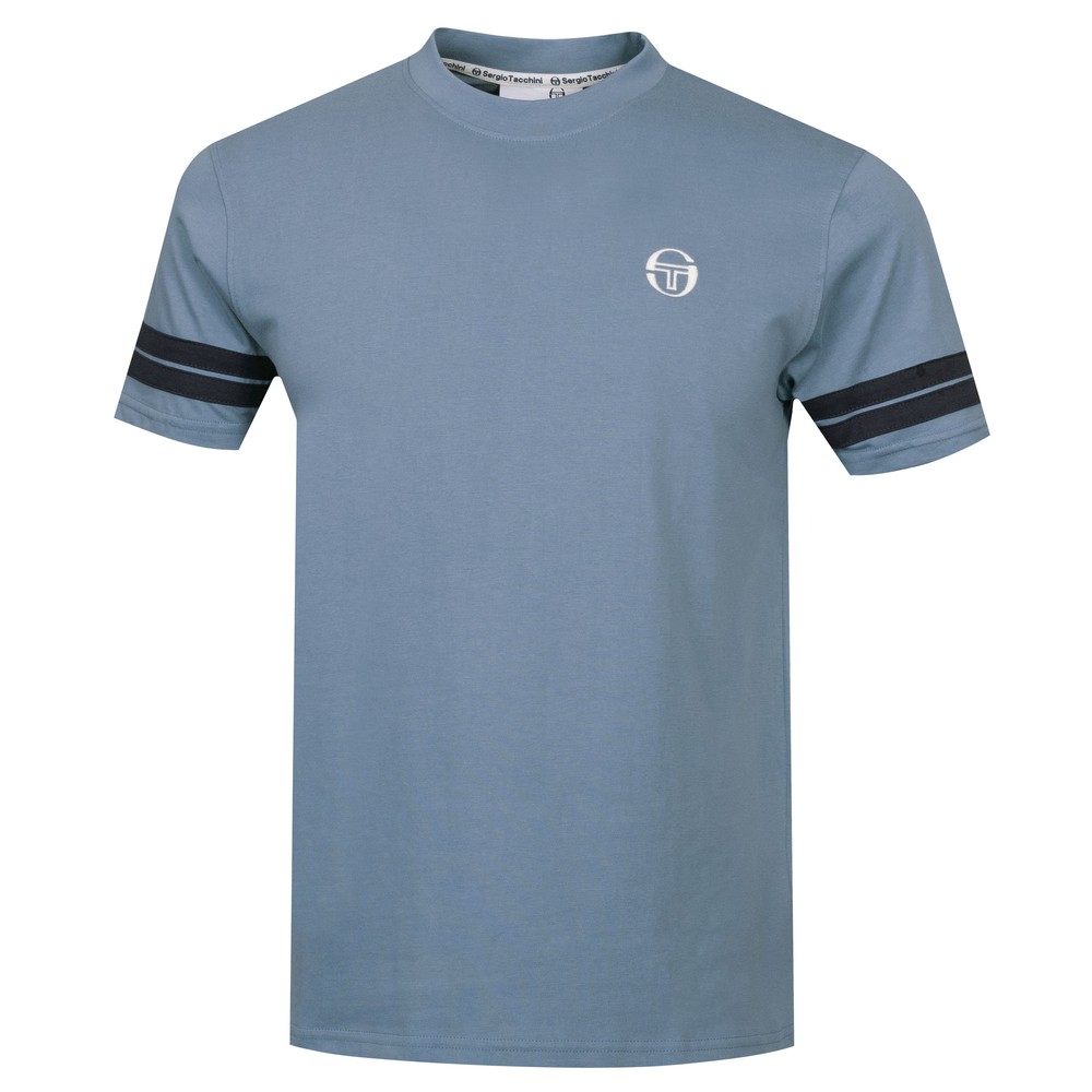Sergio Tacchini Grello T シャツ マリタイム ブルー Sergio Tacchini Grello T-Shirt | Masdings