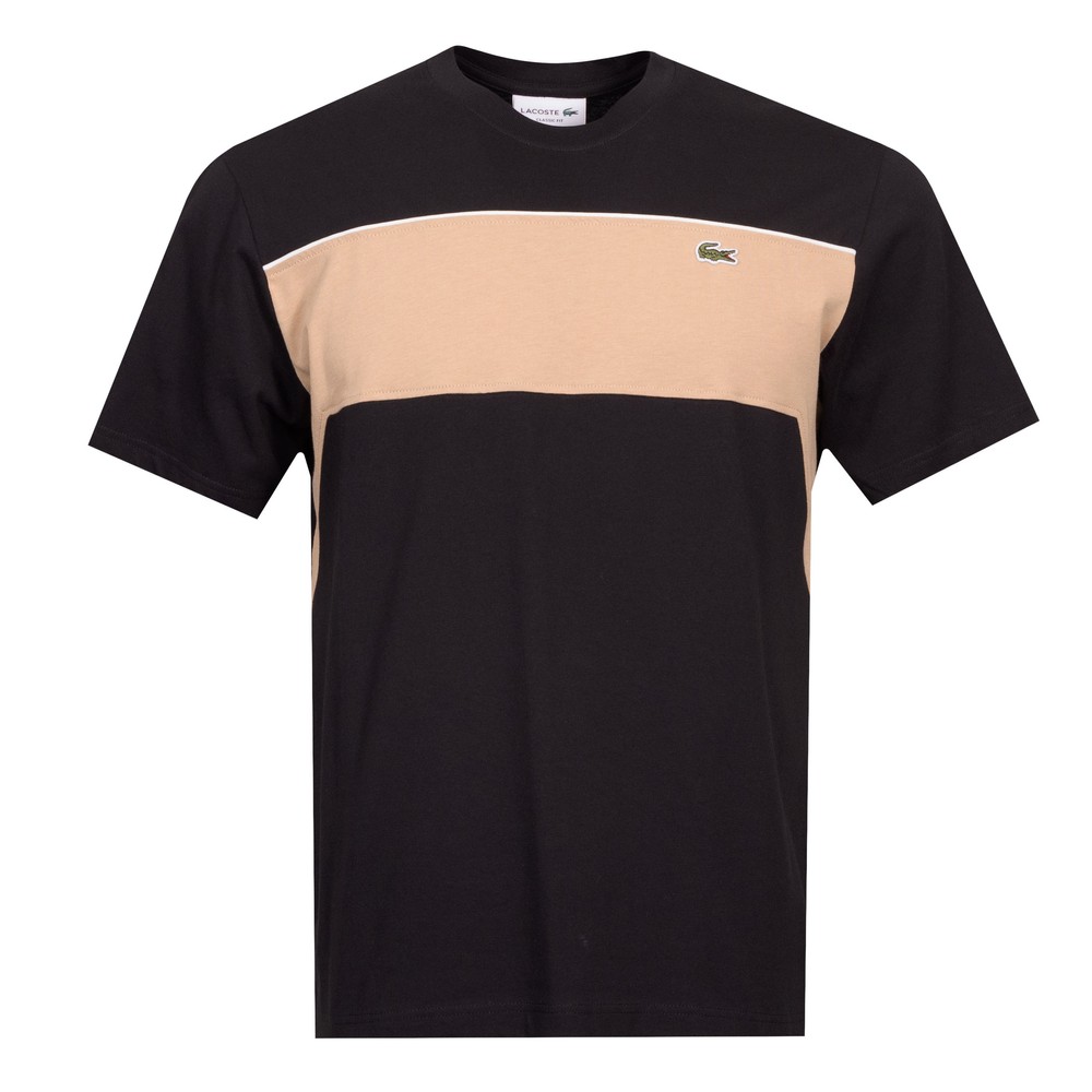 Lacoste Cotton Colour Block T-Shirt Oxygen Clothing