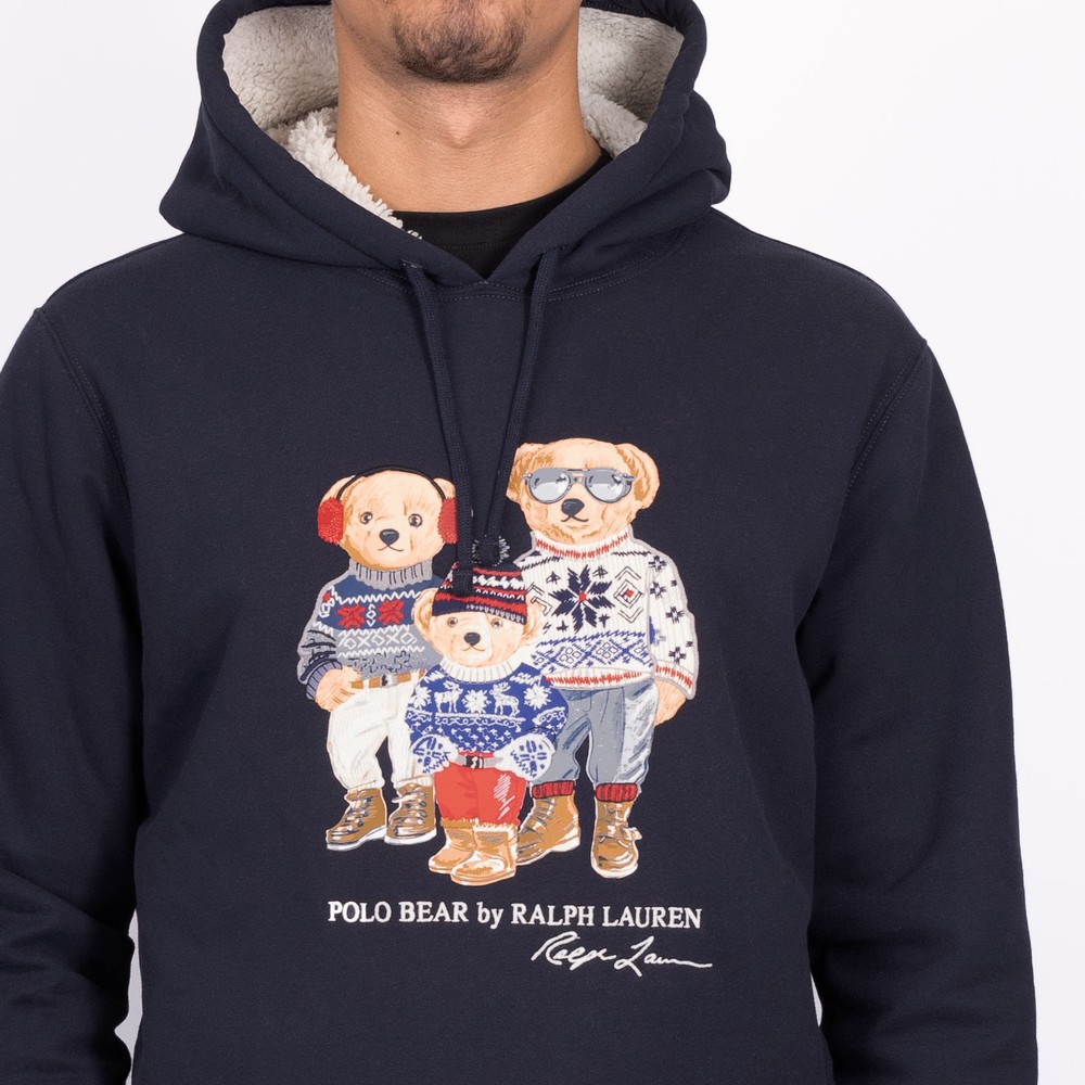 Polo Bear By Ralph Lauren Family Fleece Hoody | Oxygen Clothing