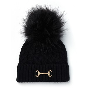 Horsebit Bobble Hat