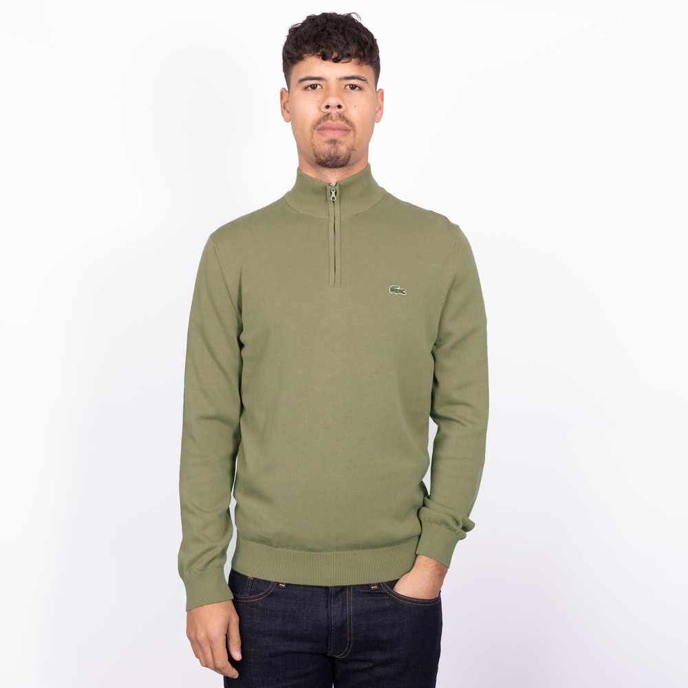 Lacoste AH1980 Half Zip Jumper | Oxygen Clothing