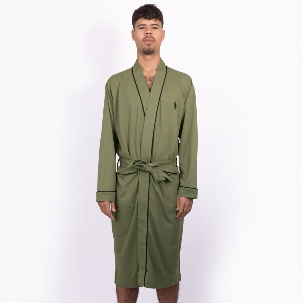 Polo Ralph Lauren Loopback Jersey Dressing Gown | Oxygen Clothing