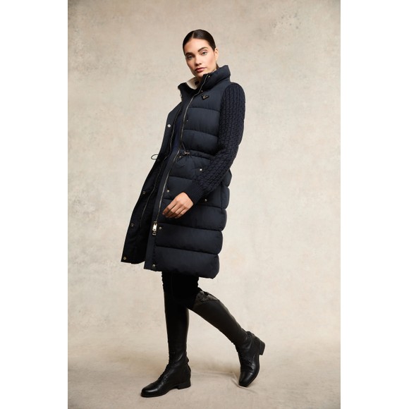 Holland Cooper Womens Blue Hybrid Coat main image