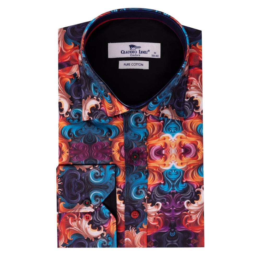 Kaleidoscope Print Shirt