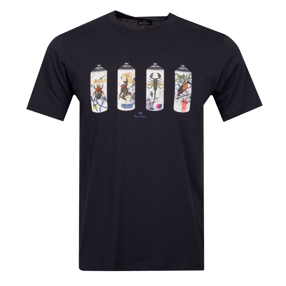 トップス Paul Smith Smith Spray Logo shirt XL PS Paul Smith Animal Spray Can T-Shirt | Oxygen Clothing