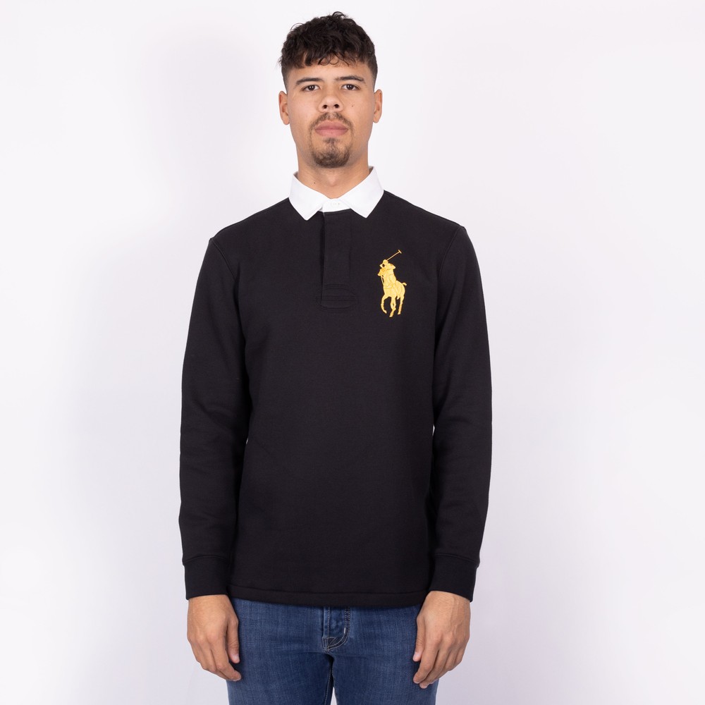 Polo Ralph Lauren RL Fleece Big Pony Rugby Shirt | Oxygen Clothing