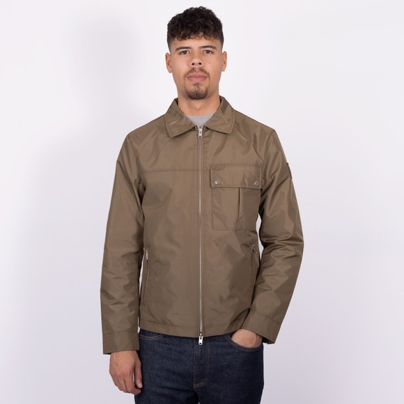 Belstaff Mens Brown Drill Overshirt #3