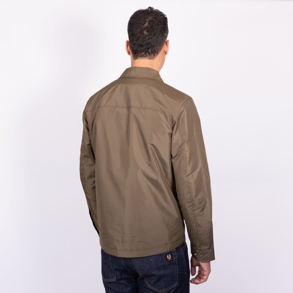 Belstaff Mens Brown Drill Overshirt #4