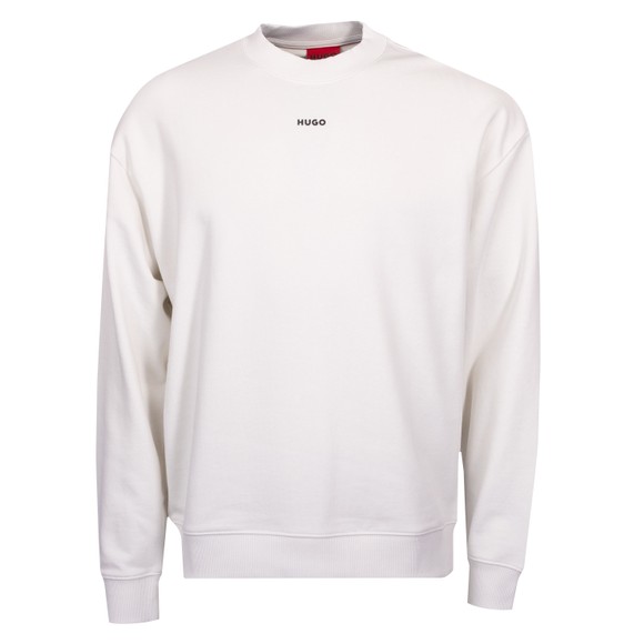 HUGO Mens Beige Dapocrew Sweatshirt main image