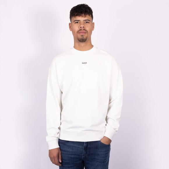 HUGO Mens Beige Dapocrew Sweatshirt main image