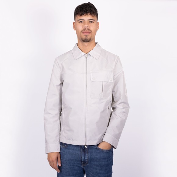 Belstaff Mens Grey Drill Overshirt #3