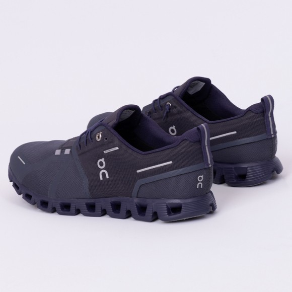 On Running Mens Blue Cloud 5 Waterproof Trainer #3
