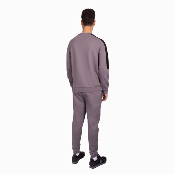 EA7 Emporio Armani Mens Grey Big Logo Tracksuit main image