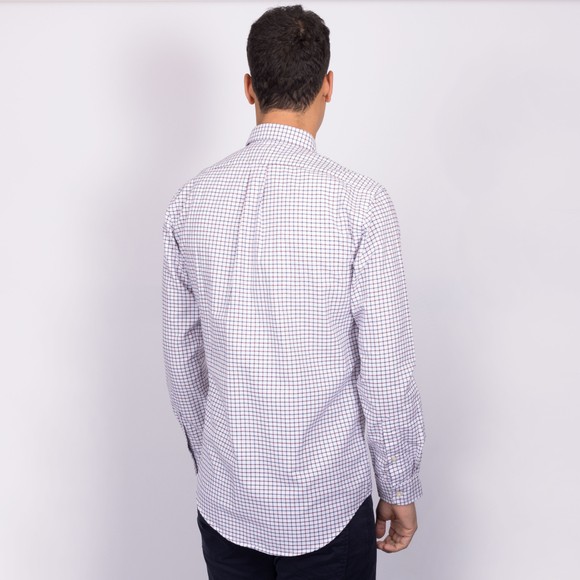 Polo Ralph Lauren Mens Red Classic Check Shirt main image