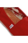 Toms Mens Red Classic Canvas Espadrilles