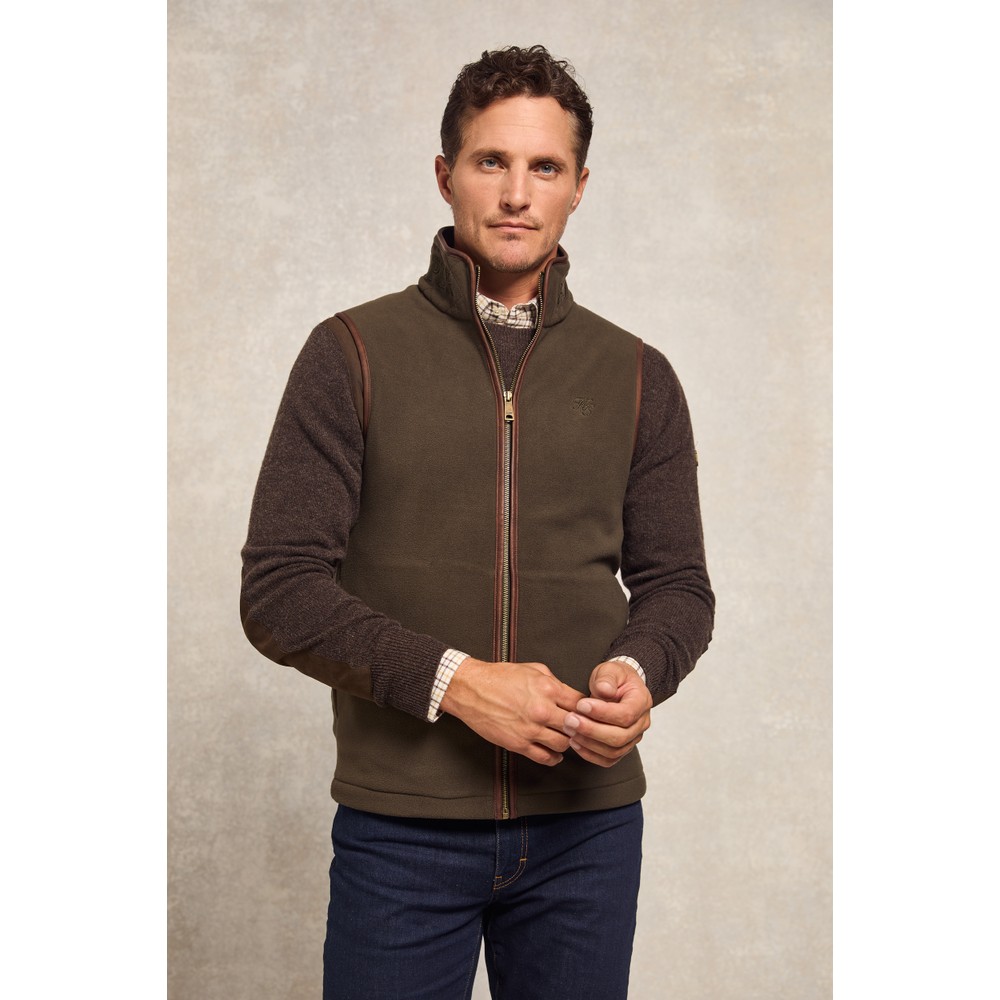Mens Country Fleece Gilet