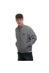 Pretty Green (Black Label) Mens Black Pretty Green Black New Harrington Puppytooth Jacket