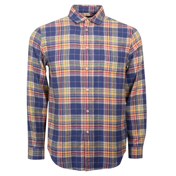 Portuguese Flannel Mens Blue Olissipo Shirt main image