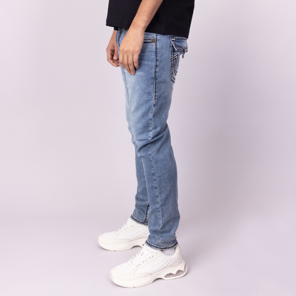 True Religion Rocco Super T Zig Zag Skinny Jean | Oxygen