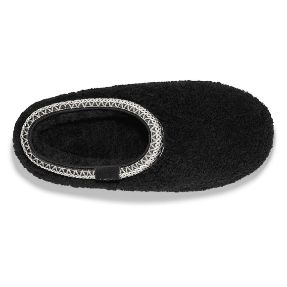 Ugg Womens Black Maxi Curly Tasman Slipper main image