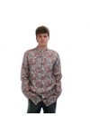 Pretty Green (Black Label) Mens Multicoloured Pretty Green Ecru,Red,Blue. Vintage Paisley