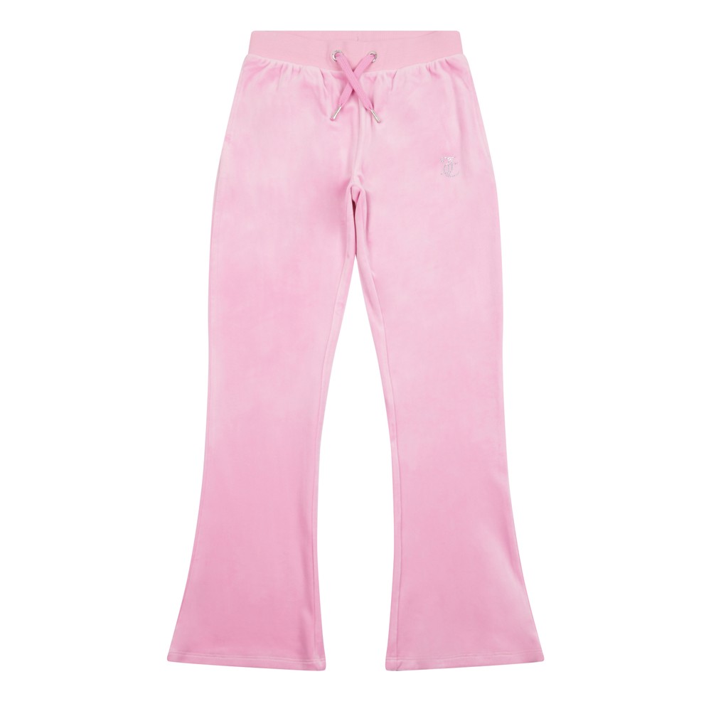 Diamante Velour Loose Jogger